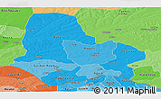 Political Shades Panoramic Map of Maradi