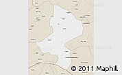 Classic Style 3D Map of Tessaoua