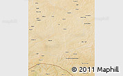 Satellite 3D Map of Tessaoua