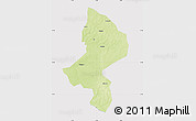 Physical Map of Tessaoua, cropped outside