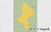 Savanna Style Map of Tessaoua