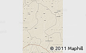 Shaded Relief Map of Tessaoua