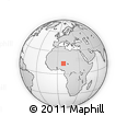 Outline Map of Tessaoua