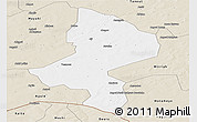 Classic Style Panoramic Map of Tessaoua