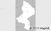 Gray Simple Map of Tessaoua