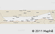 Classic Style Panoramic Map of Birni Nkonni