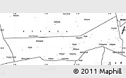 Blank Simple Map of Birni Nkonni