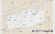 Classic Style 3D Map of Bouza