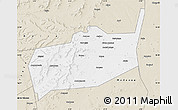 Classic Style Map of Bouza