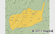 Savanna Style Map of Bouza