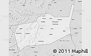 Silver Style Map of Bouza