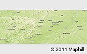Physical Panoramic Map of Bouza