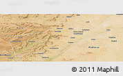 Satellite Panoramic Map of Bouza
