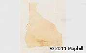 Satellite 3D Map of Tchin-Tabaraden, lighten