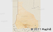 Satellite 3D Map of Tchin-Tabaraden, shaded relief outside