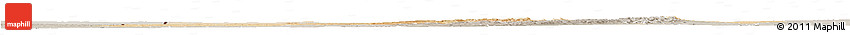 Satellite Horizon Map of Tchin-Tabaraden, semi-desaturated
