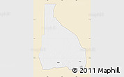Classic Style Map of Tchin-Tabaraden, single color outside