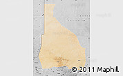 Satellite Map of Tchin-Tabaraden, desaturated
