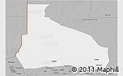 Gray Panoramic Map of Tchin-Tabaraden