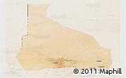 Satellite Panoramic Map of Tchin-Tabaraden, lighten