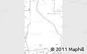 Blank Simple Map of Tchin-Tabaraden