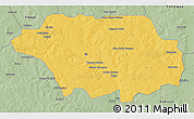 Savanna Style 3D Map of Kollo