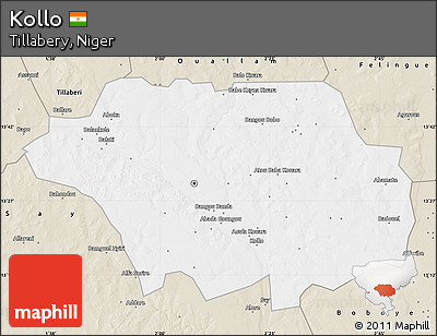 Classic Style Map of Kollo