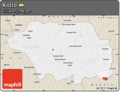 Classic Style Map of Kollo