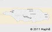 Classic Style Panoramic Map of Kollo, single color outside