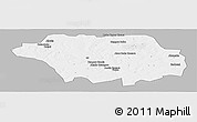 Gray Panoramic Map of Kollo, single color outside