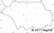 Blank Simple Map of Kollo, no labels