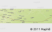 Physical Panoramic Map of Magaria