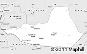 Silver Style Simple Map of Magaria