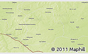 Physical 3D Map of Matameye