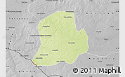 Physical Map of Matameye, desaturated