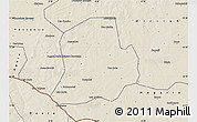 Shaded Relief Map of Matameye