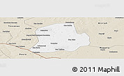 Classic Style Panoramic Map of Matameye