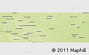 Physical Panoramic Map of Matameye
