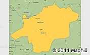 Savanna Style Simple Map of Mirriah