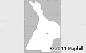 Gray Simple Map of Umuahia