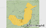 Savanna Style 3D Map of Fufore