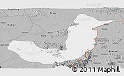 Gray Panoramic Map of Fufore