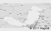 Silver Style Panoramic Map of Fufore
