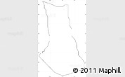 Blank Simple Map of Guyuk, cropped outside, no labels