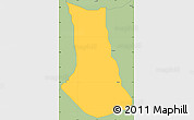 Savanna Style Simple Map of Guyuk
