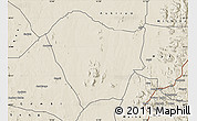 Shaded Relief Map of Hong