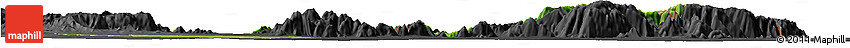Satellite Horizon Map of Jada, darken, desaturated