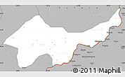 Gray Simple Map of Jada