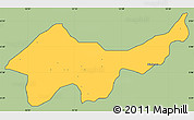 Savanna Style Simple Map of Jada, cropped outside