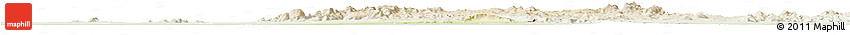 Physical Horizon Map of Madagali, lighten